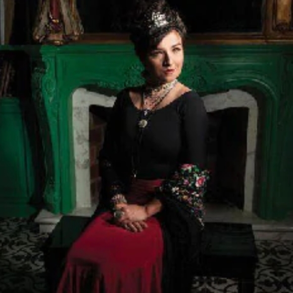 🍀 Virgins Saints & Angels Gold & Green Mirrored Trinket Box NEW! - Picture 6 of 7